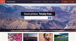 Desktop Screenshot of freerangestock.com